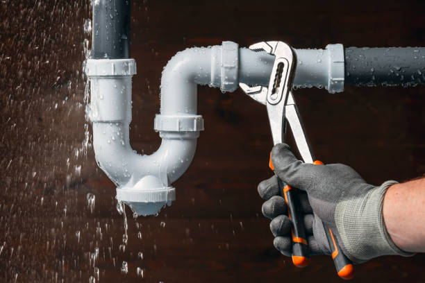 Professional Drain Cleaning technician working in Chester, NH